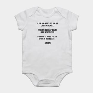 Lao Tzu Quote Baby Bodysuit